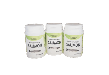 Cure d'huile de Saumon