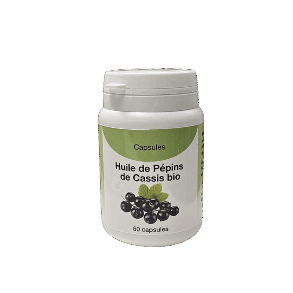 Huile de pépins de cassis BIO+ vitamine E vegan