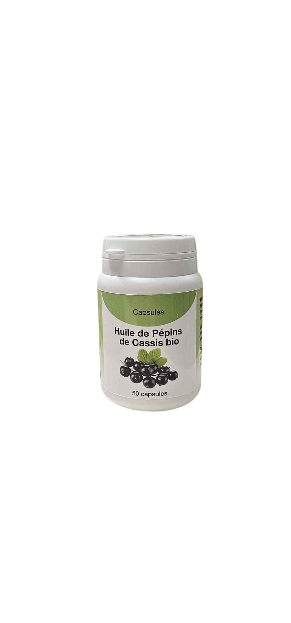 Huile de pépins de cassis BIO+ vitamine E vegan