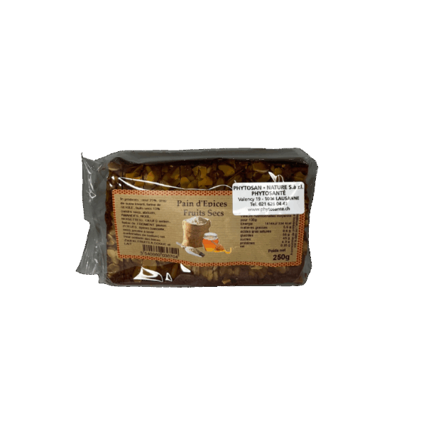 Pain d'épices aux fruits secs