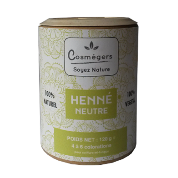 Henné Neutre Bio masque cheveux