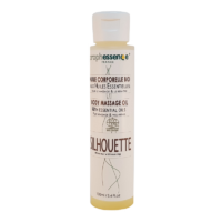 huile de massage silhouette