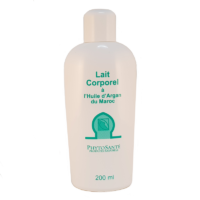 lait corporel à l'huile d'argan