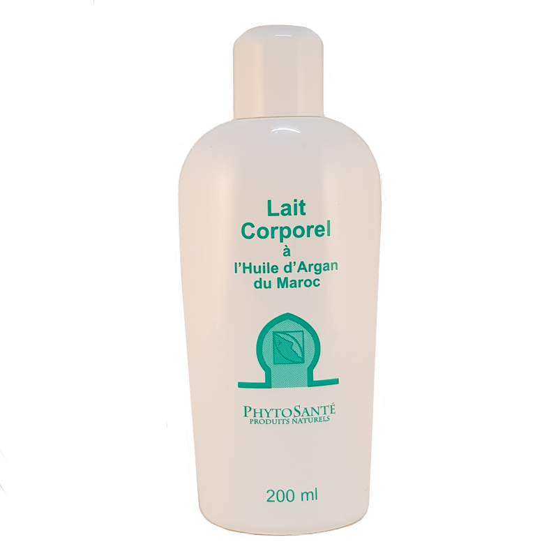 lait corporel à l'huile d'argan