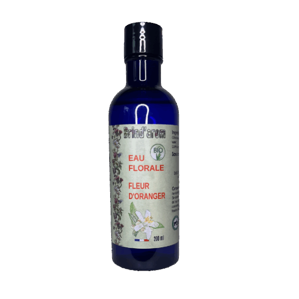 eau florale à la fleur d'oranger