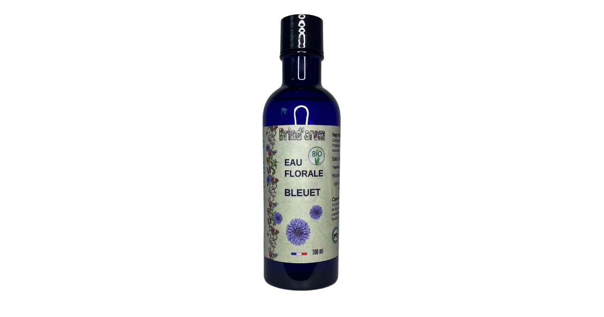 eau florale de bleuet