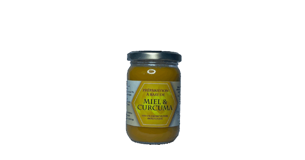 miel et curcuma