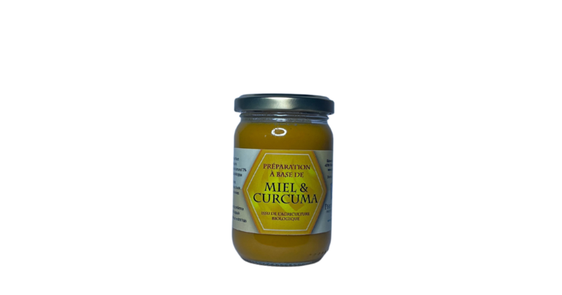 miel et curcuma