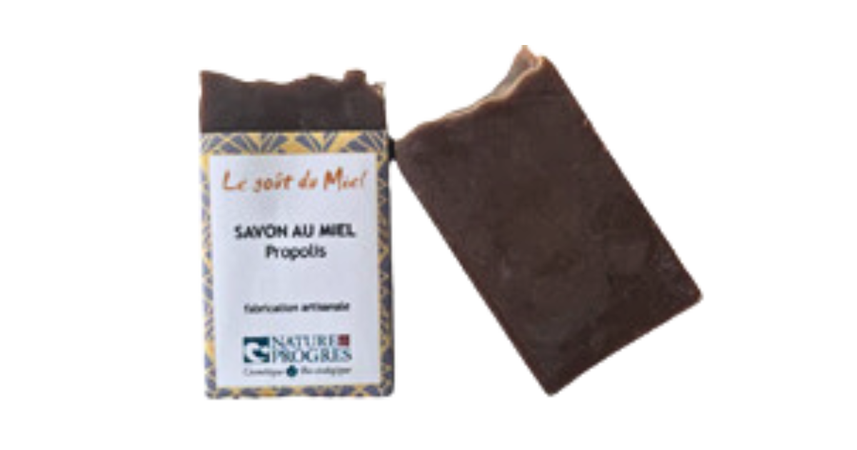 savon au miel et propolis