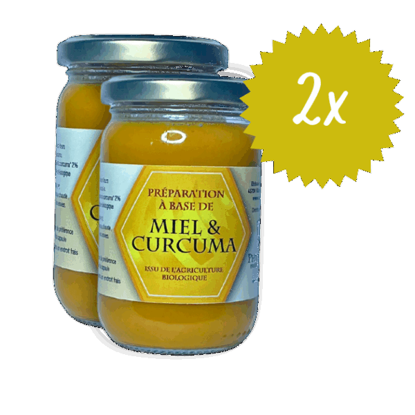 duo miel et curcuma bio