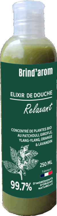 Elixir douche Relaxant au savon Noir bio