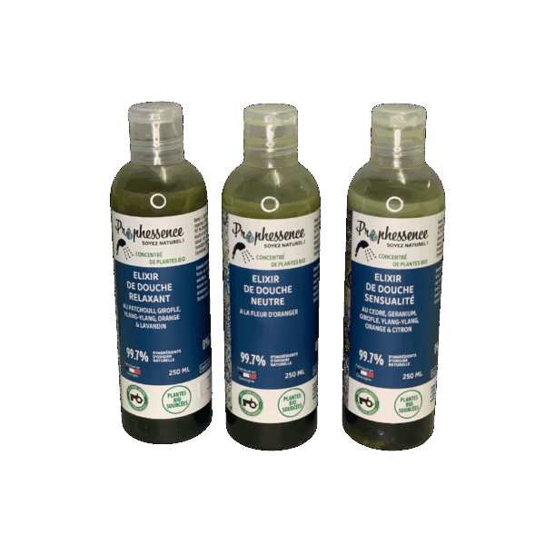 Elixir douche Neutre au savon Noir bio